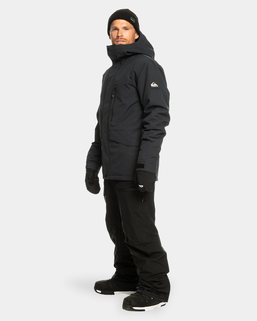 Mens Mission Solid Snow Jacket