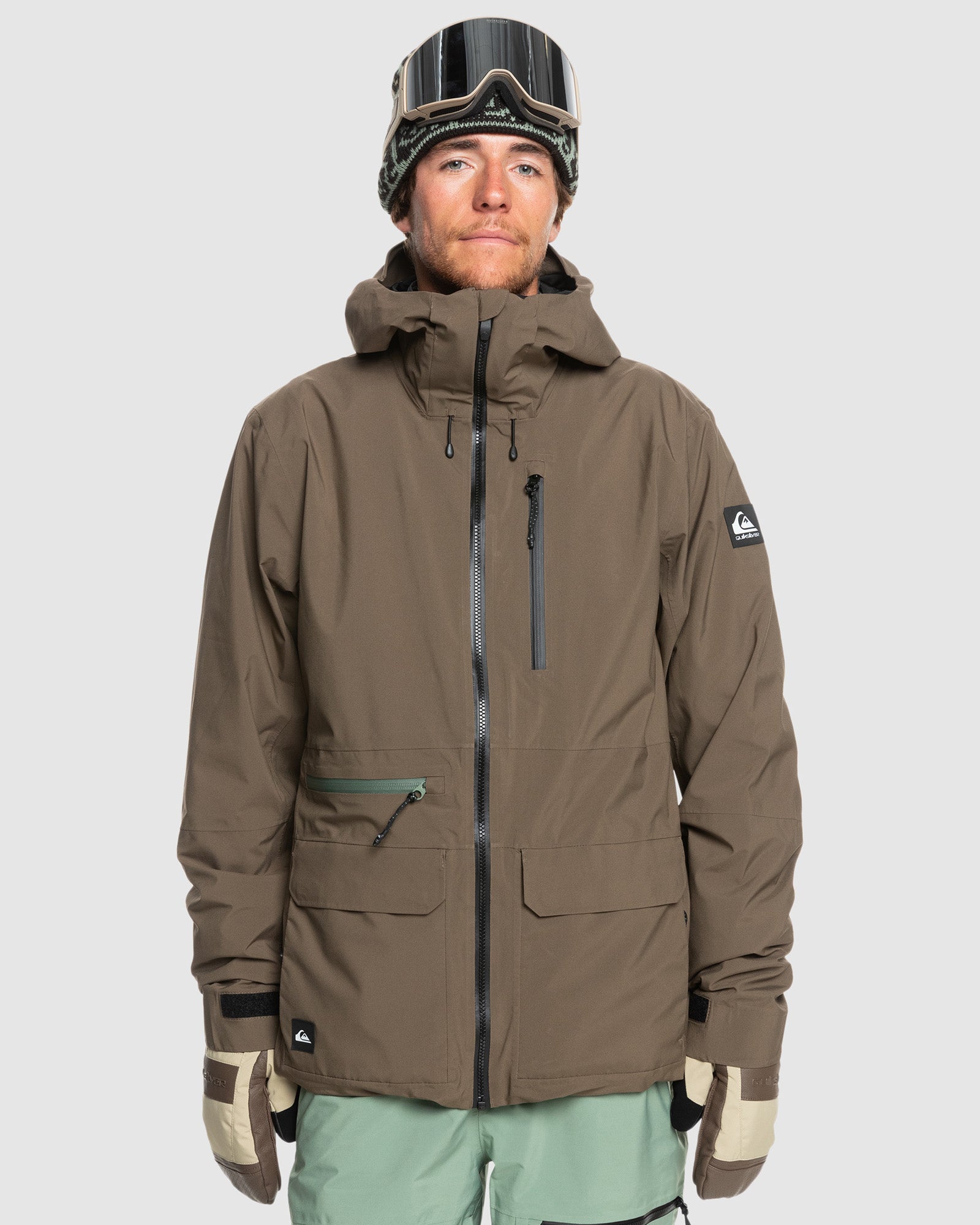 Mens Quest Stretch 20K Snow Jacket
