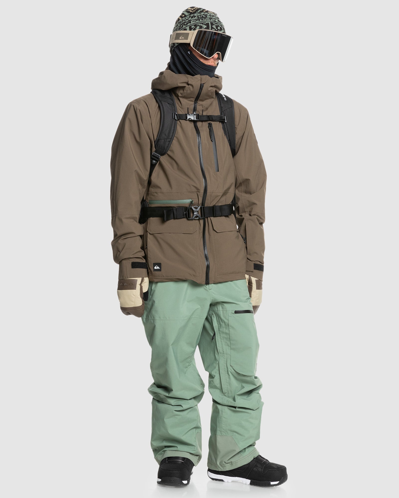 Mens Quest Stretch 20K Snow Jacket