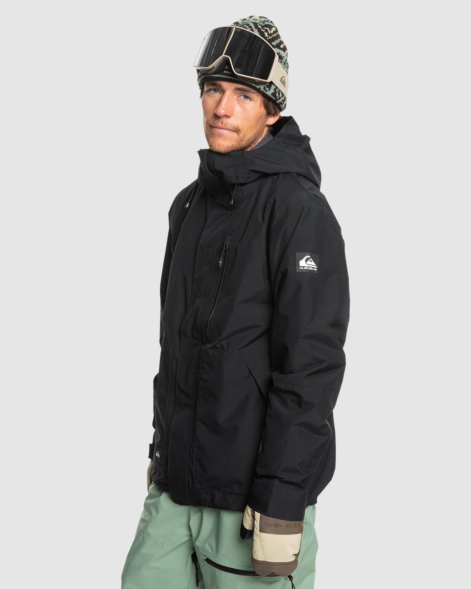 Quiksilver　MISSION　GORE-TEX　JK　L Quiksilver Men's Mission Gore-Tex Shell Jacket | SportChek