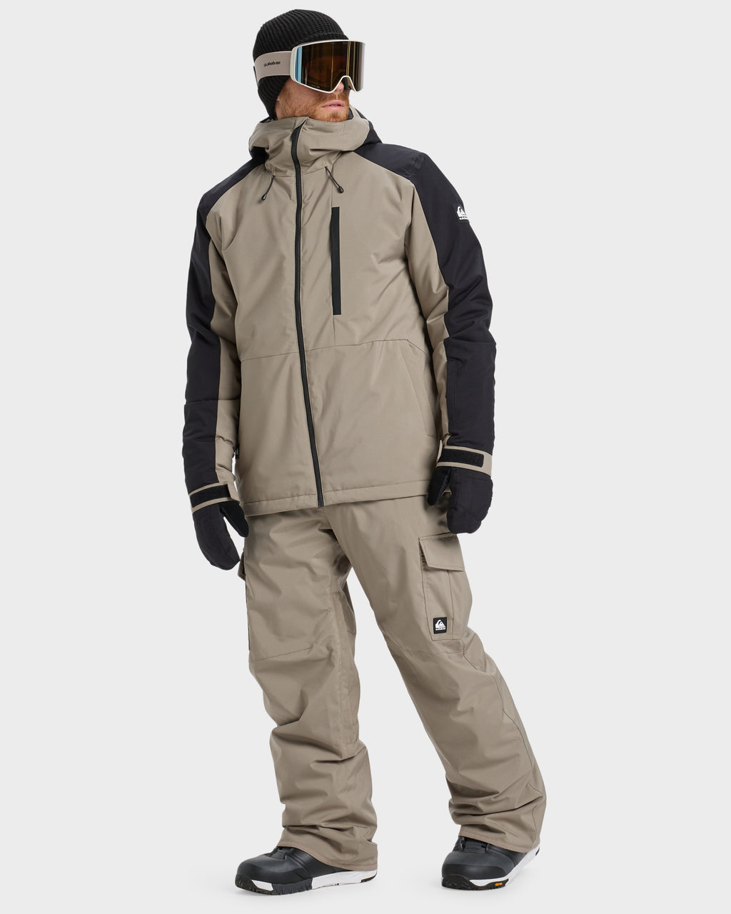 Mens Mission Block Snow Jacket
