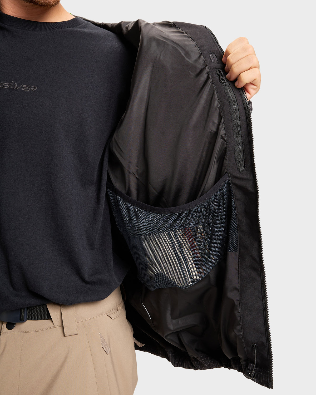 Mens High In The Hood Snow Jacket