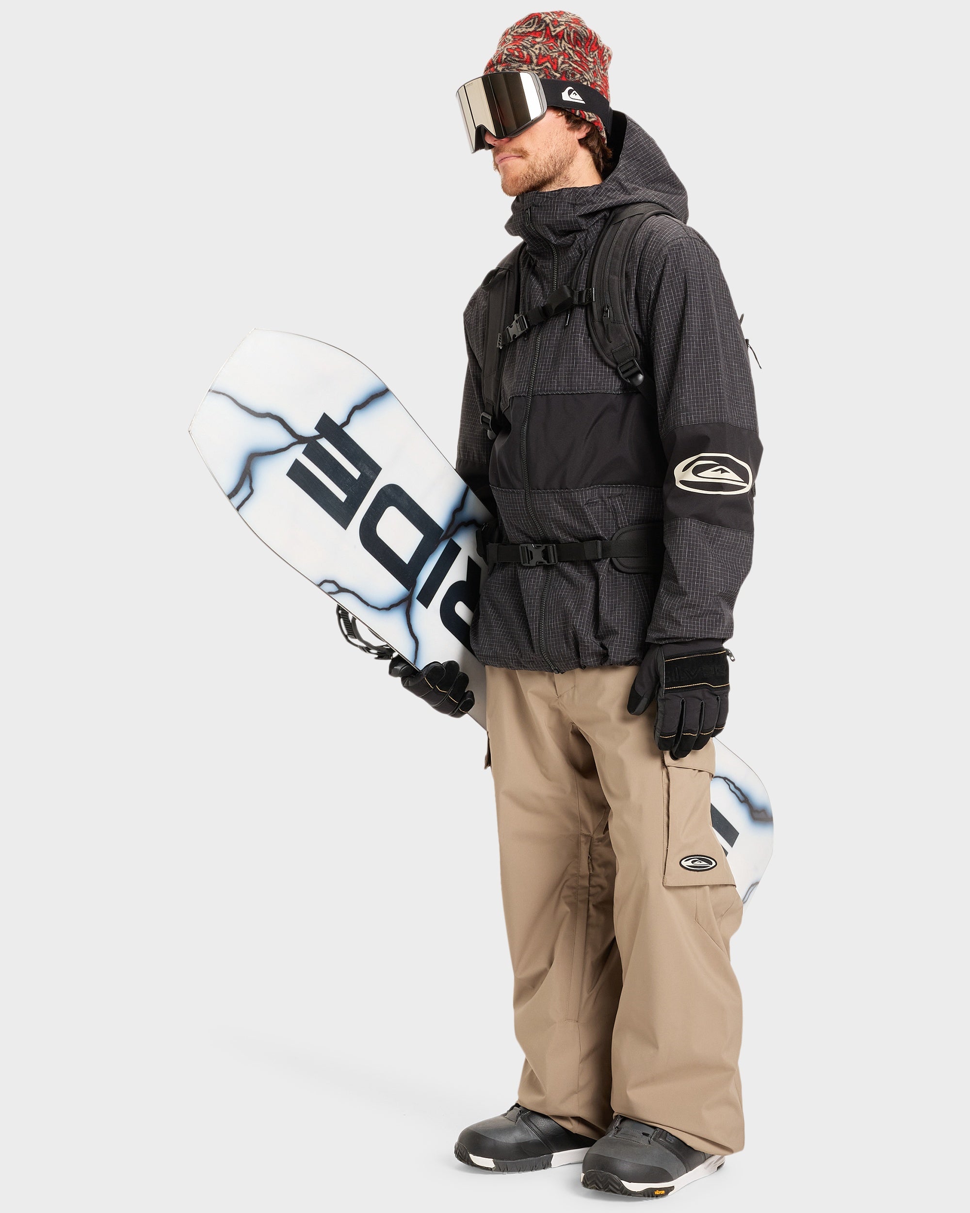 Mens High In The Hood Snow Jacket