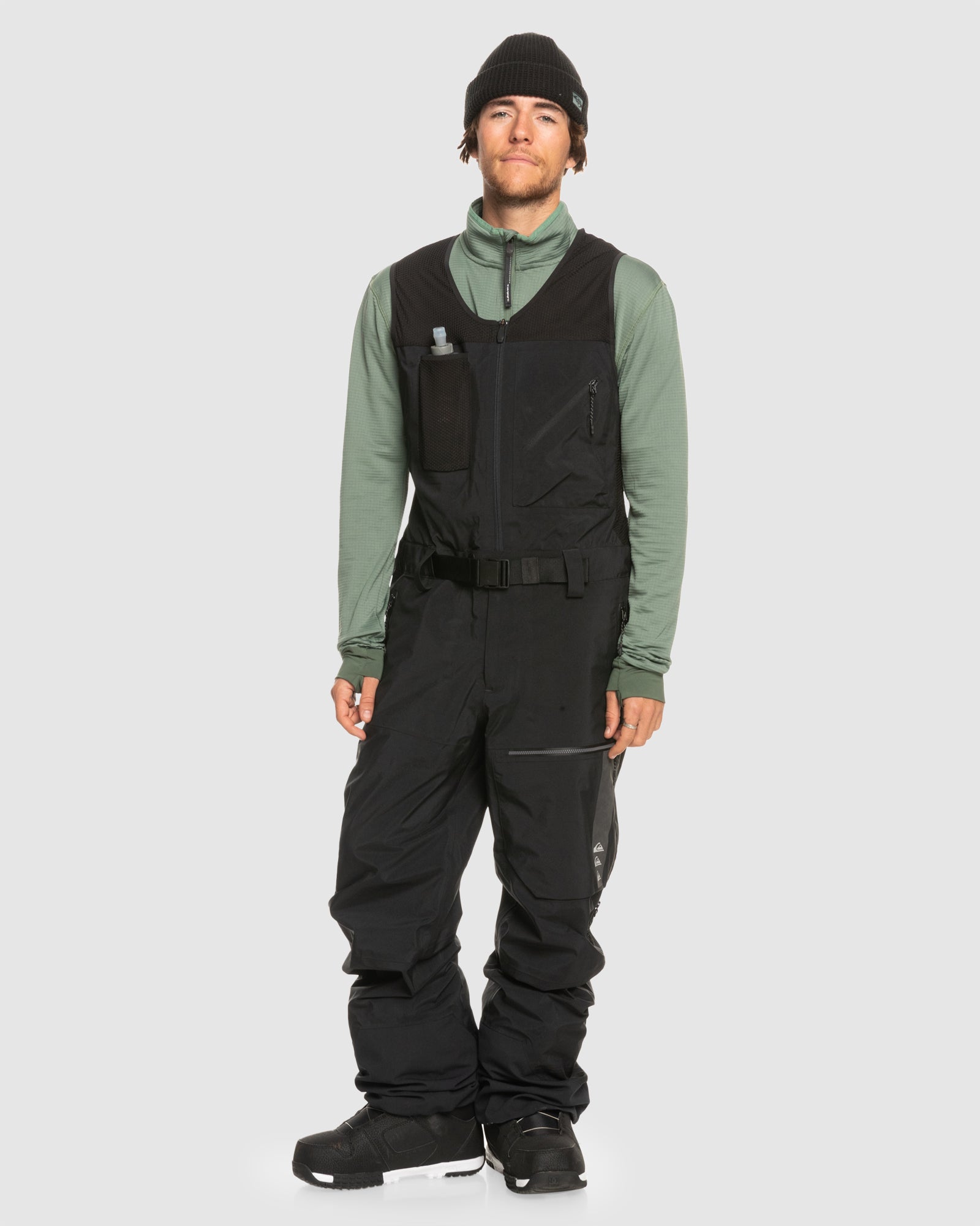 スノーボード QUICKSILVER HIGHLINE PRO GORE-TEX 3L (S) Highline Pro 3L Gore-Tex - Bib Snow Pant for Men | Quiksilver