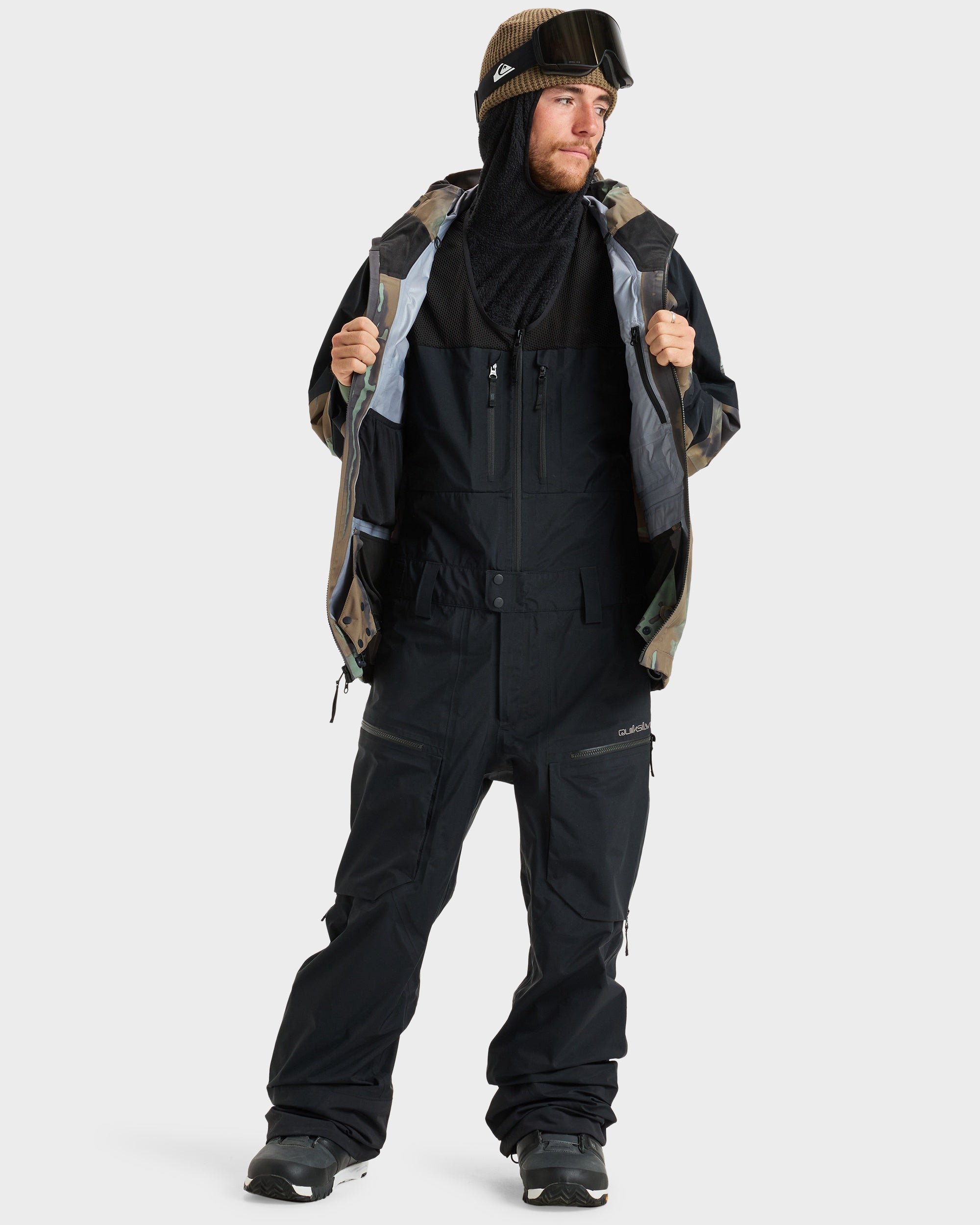 Buy Mens Highline Pro 3L Gore-Tex Bib Snow Pants by Quiksilver
