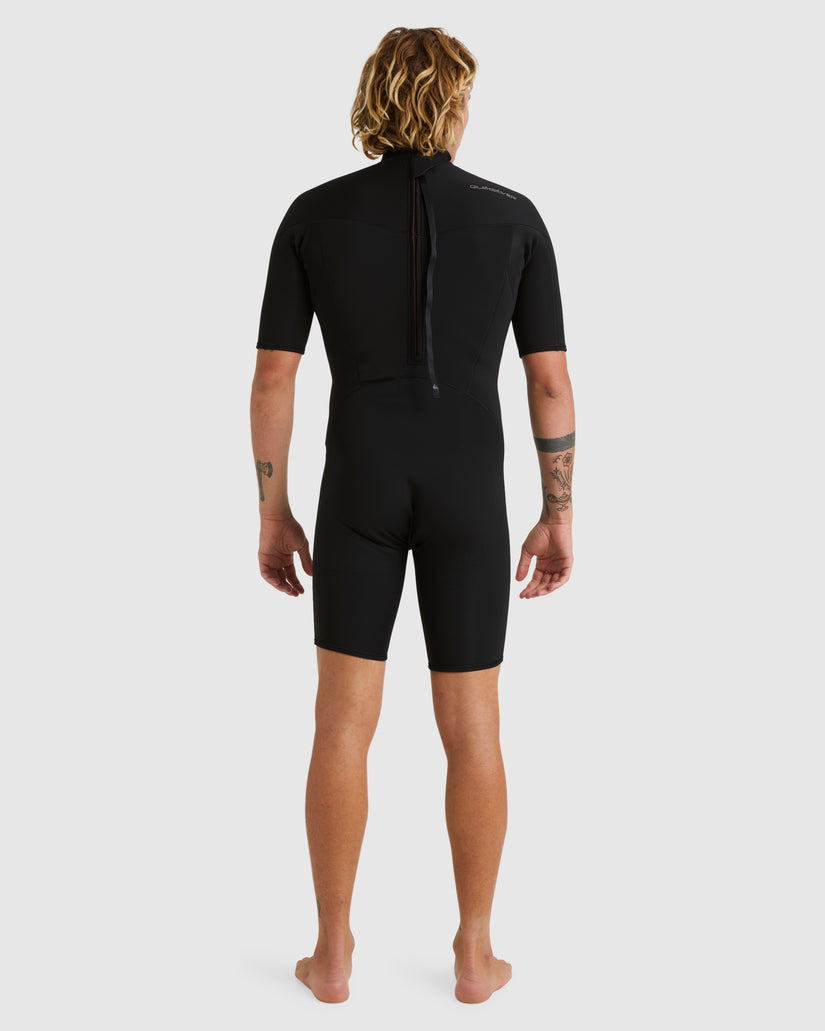 Mens 2/2mm Everyday Sessions Short Sleeve Back Zip Spring Suit