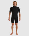 Mens 2/2mm Everyday Sessions Short Sleeve Back Zip Spring Suit