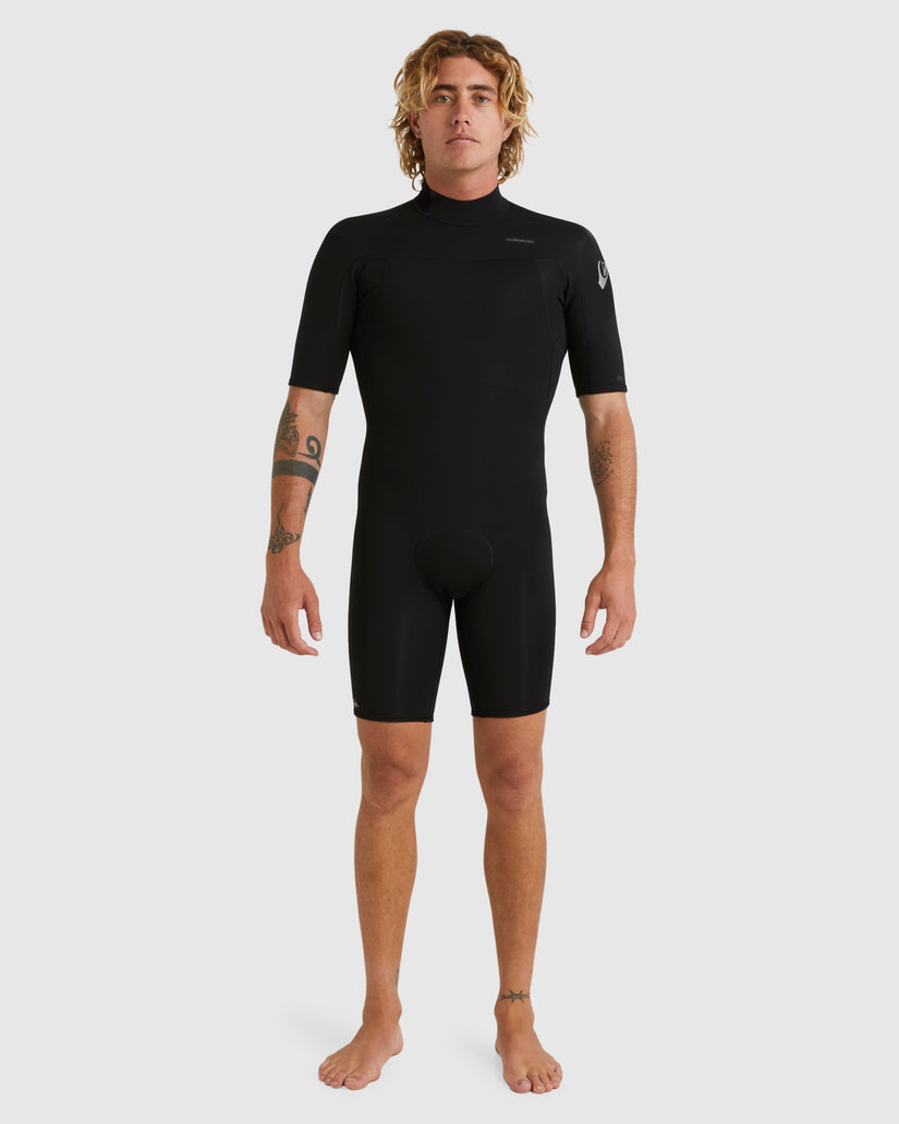 Mens 2/2mm Everyday Sessions Short Sleeve Back Zip Spring Suit
