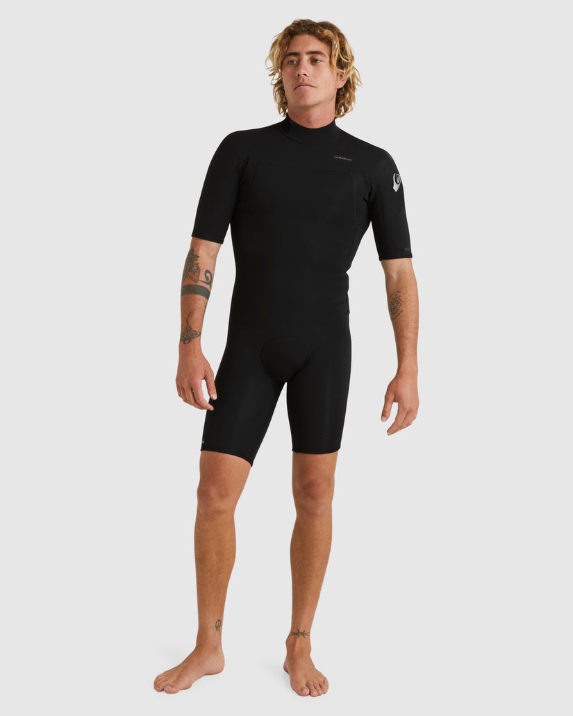 Mens 2/2mm Everyday Sessions Short Sleeve Back Zip Spring Suit