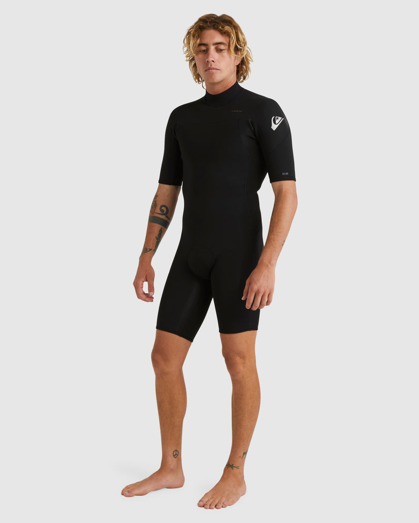 Mens 2/2mm Everyday Sessions Short Sleeve Back Zip Spring Suit