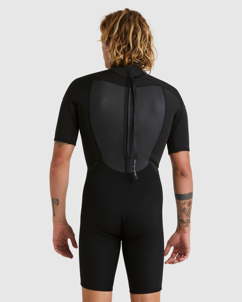Mens 2/2mm Prologue Short Sleeve Back Zip Spring Suit