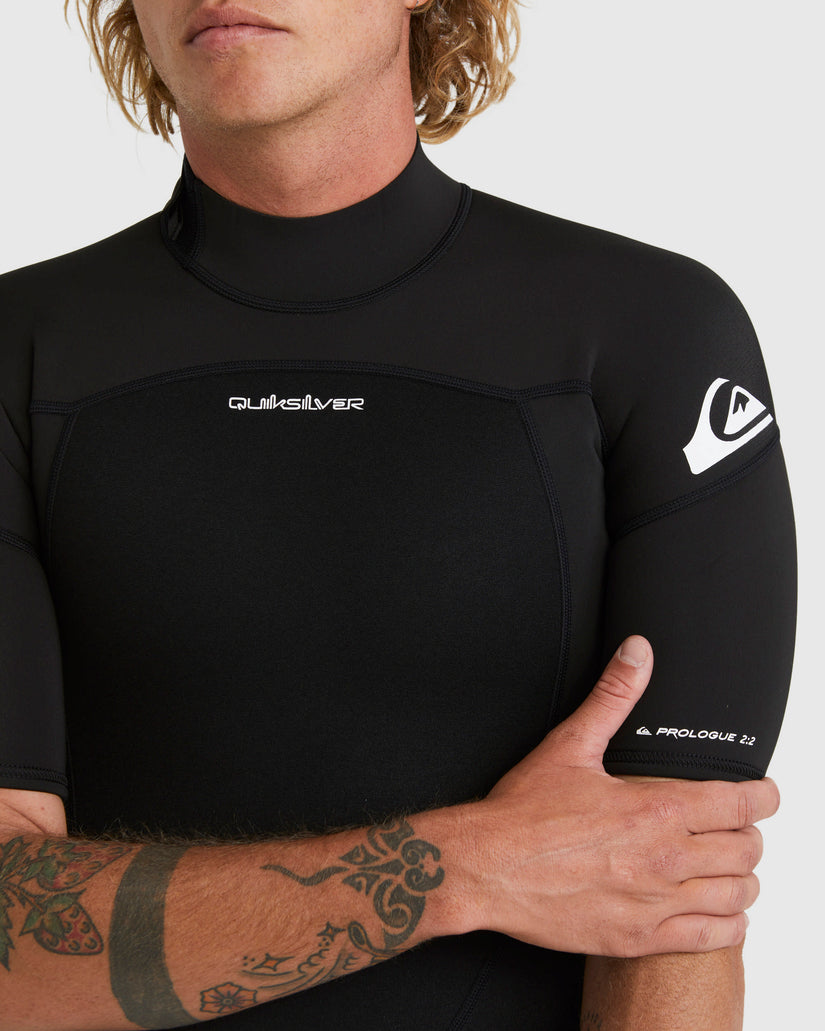 Mens 2/2mm Prologue Short Sleeve Back Zip Spring Suit