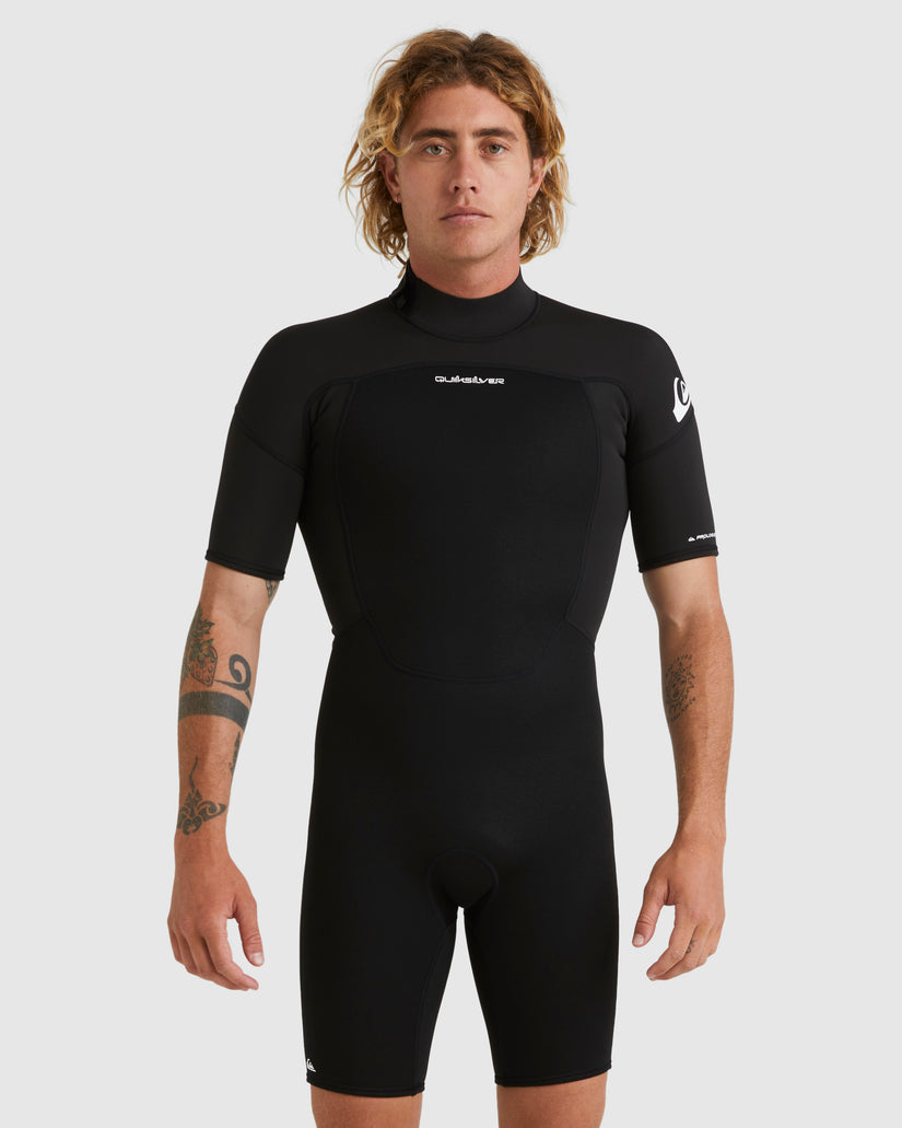 Mens 2/2mm Prologue Short Sleeve Back Zip Spring Suit