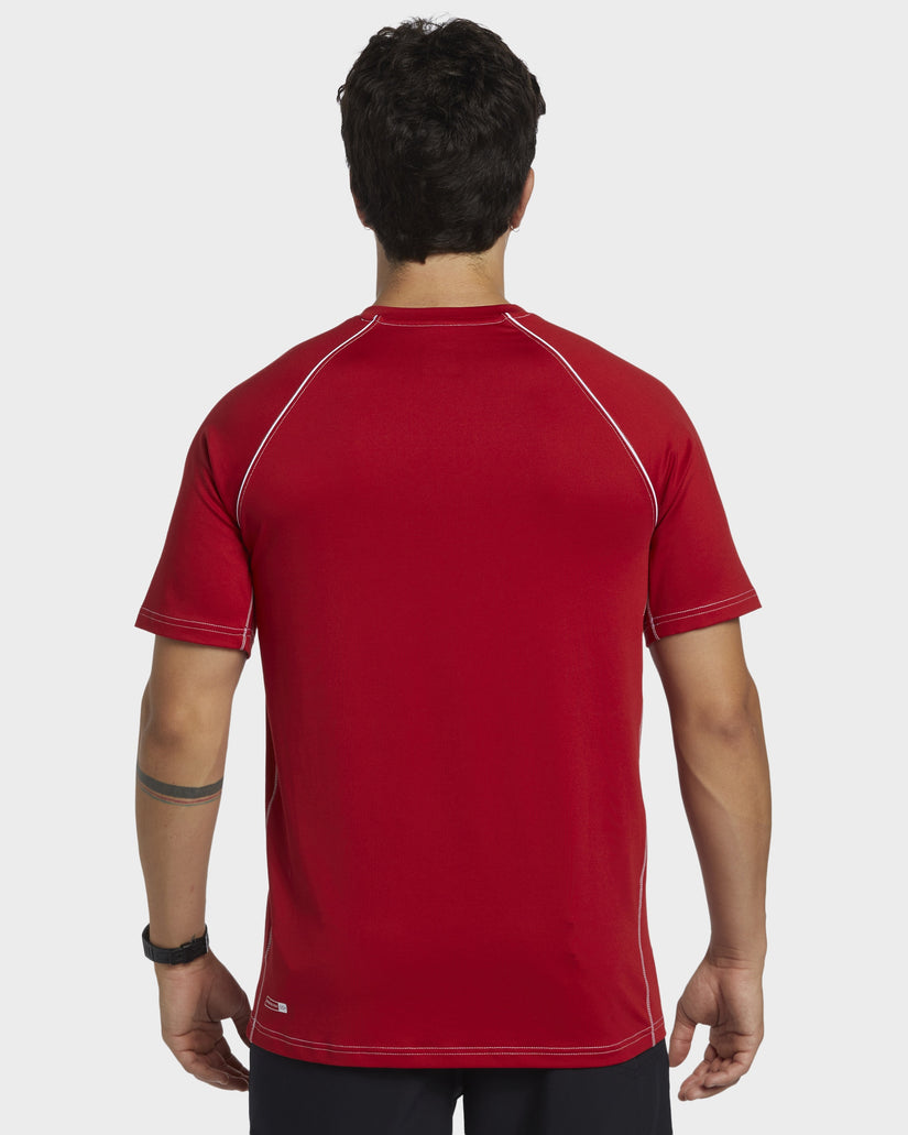 Mens Saturn Surf Short Sleeve Upf 50 Surf T-Shirt