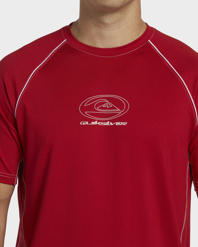 Mens Saturn Surf Short Sleeve Upf 50 Surf T-Shirt