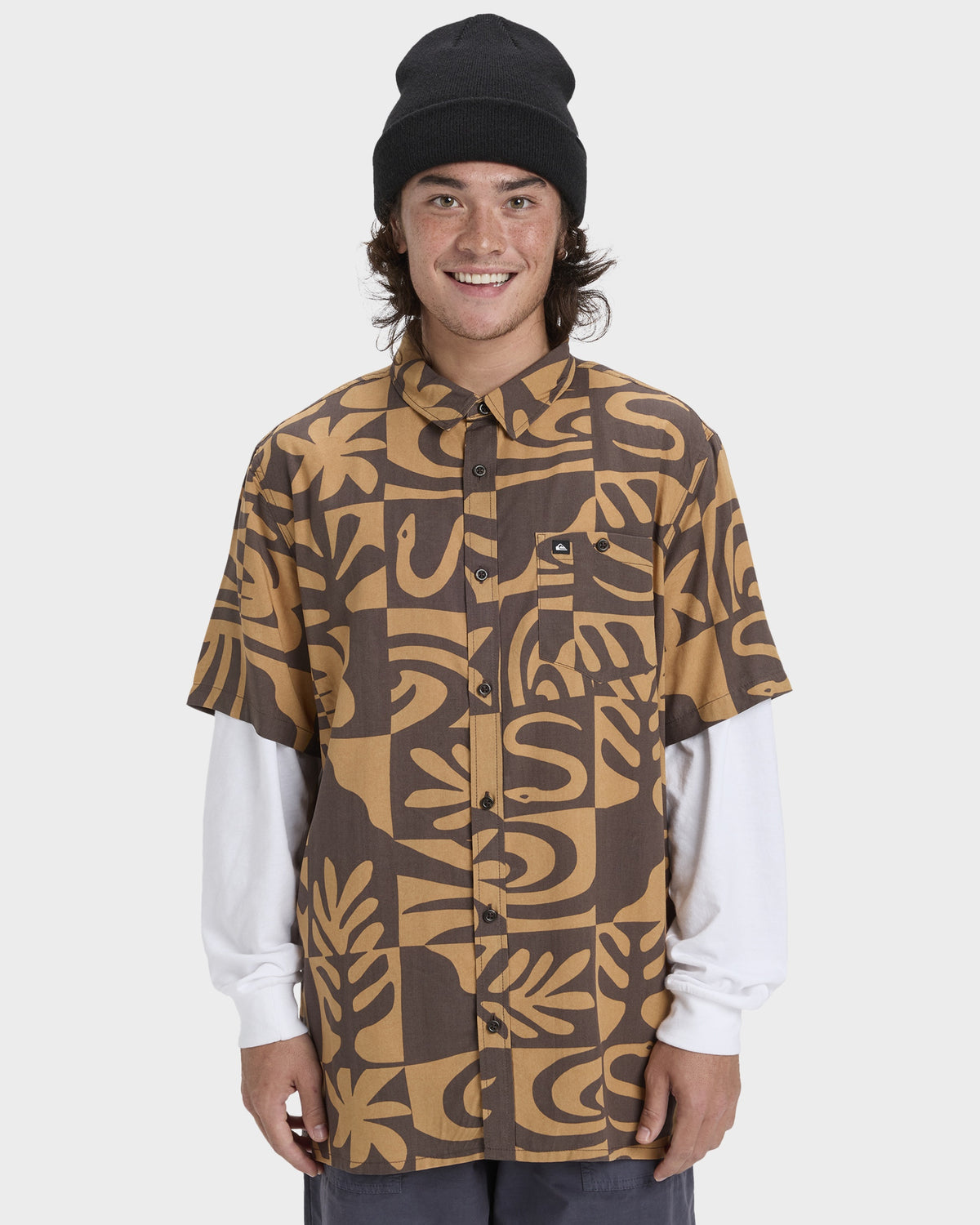 Mens Safe Paradise Short Sleeve Shirt