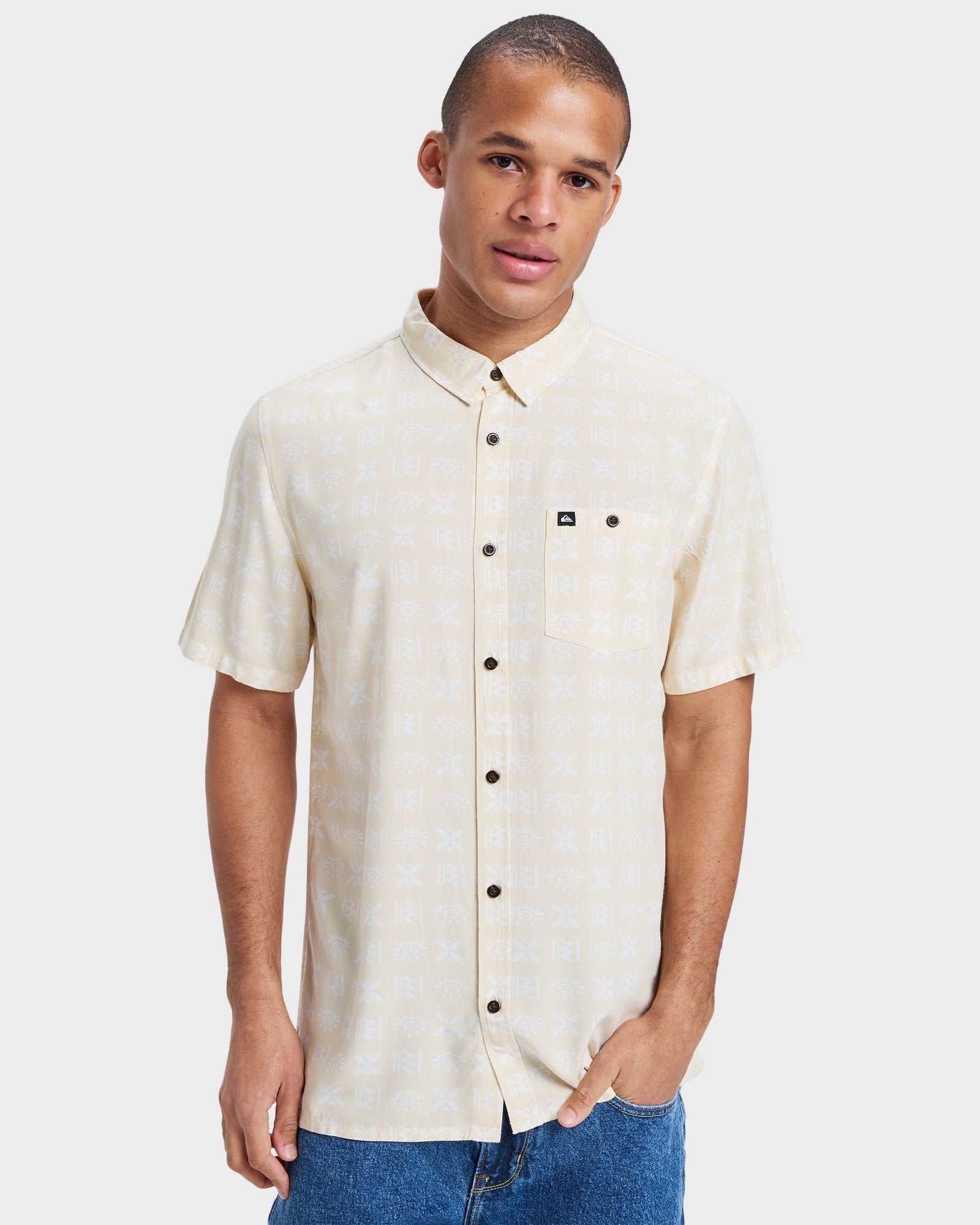 Mens Safe Paradise Short Sleeve Shirt