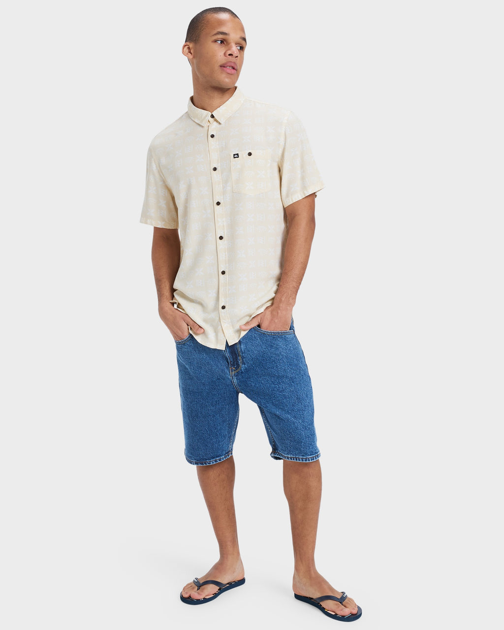 Mens Safe Paradise Short Sleeve Shirt