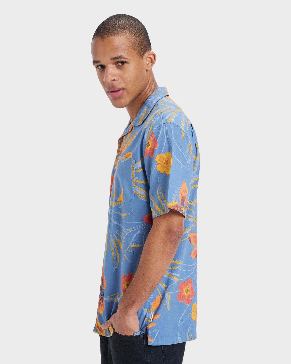 Mens Beach Club Short Sleeve Shirt