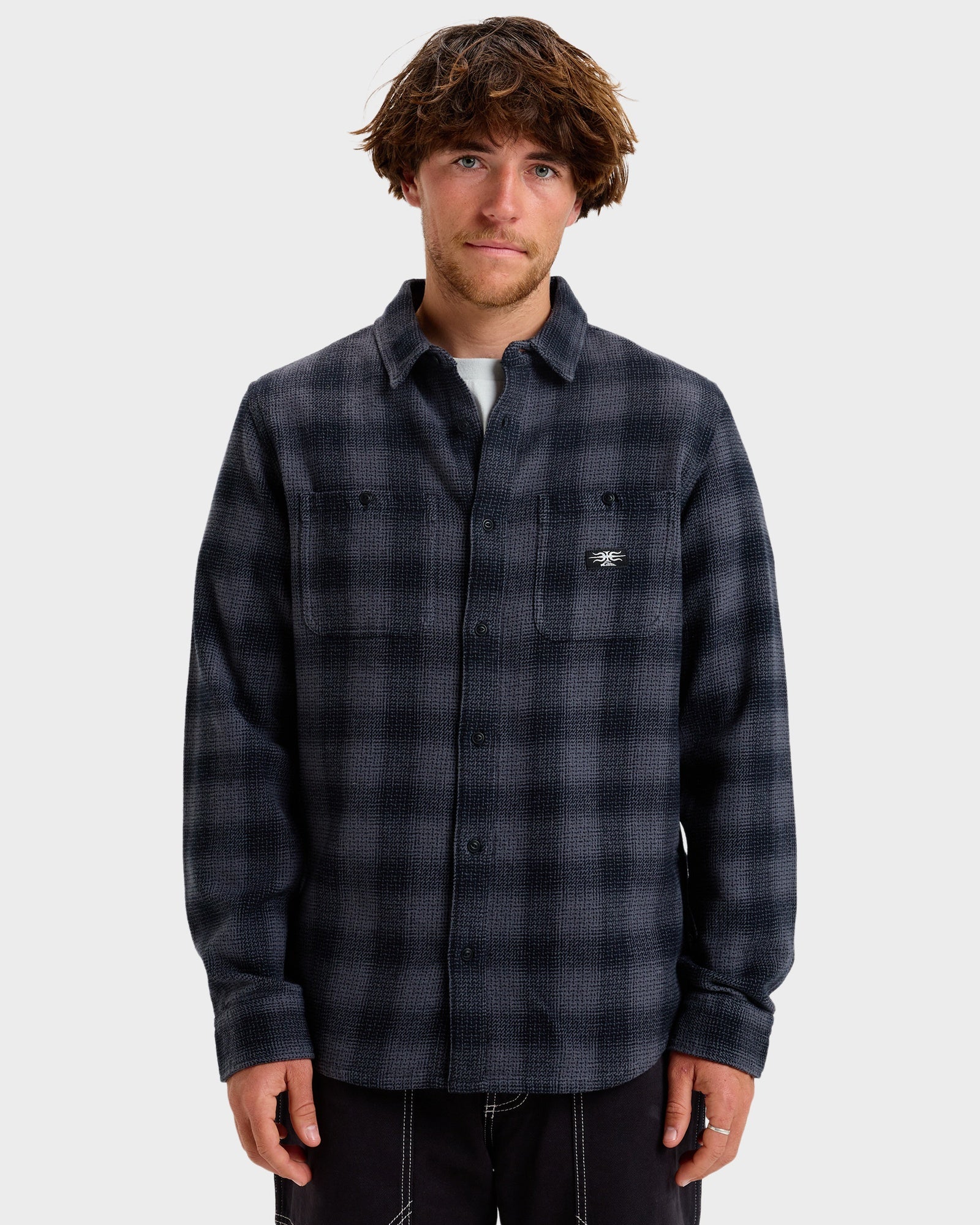 Mens Shady Times Flannel Shirt Mens Shady Times Flannel Shirt