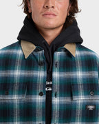 Mens Shadow Check Long Sleeve Shirt