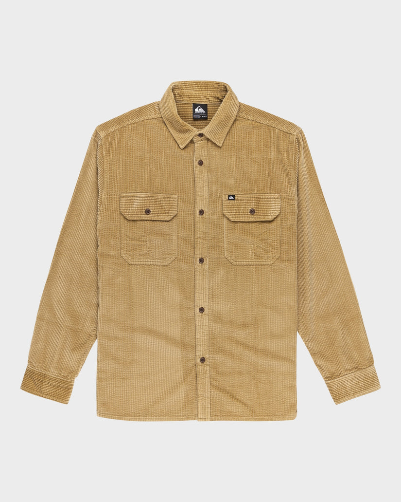 Mens Venturo Cord Long Sleeve Shirt