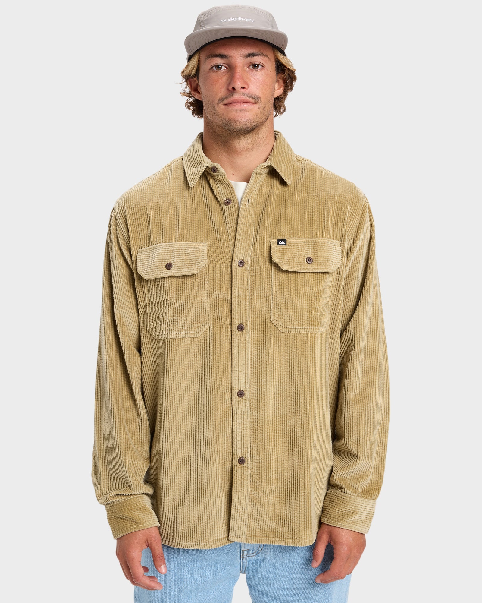 Mens Venturo Cord Long Sleeve Shirt
