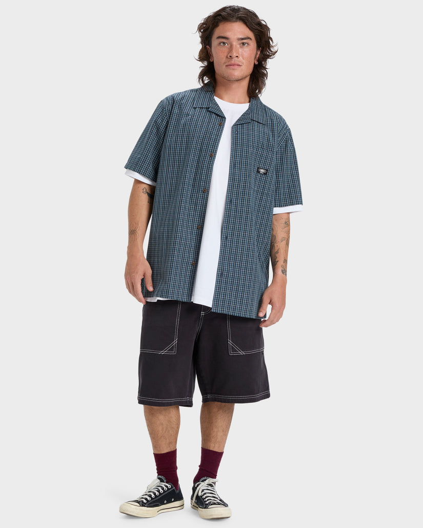 Mens Liquid Metal Short Sleeve Shirt