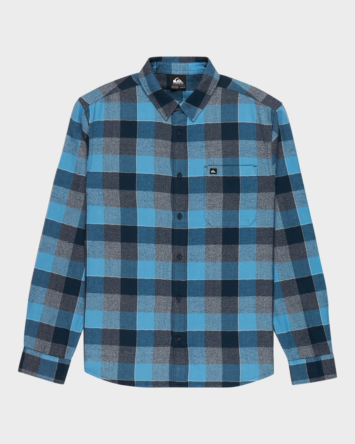 Mens Motherfly Plaid Long Sleeve Shirt