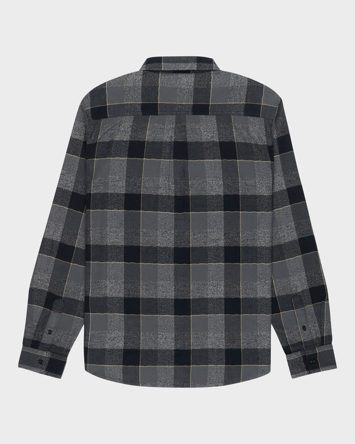Mens Motherfly Plaid Long Sleeve Shirt