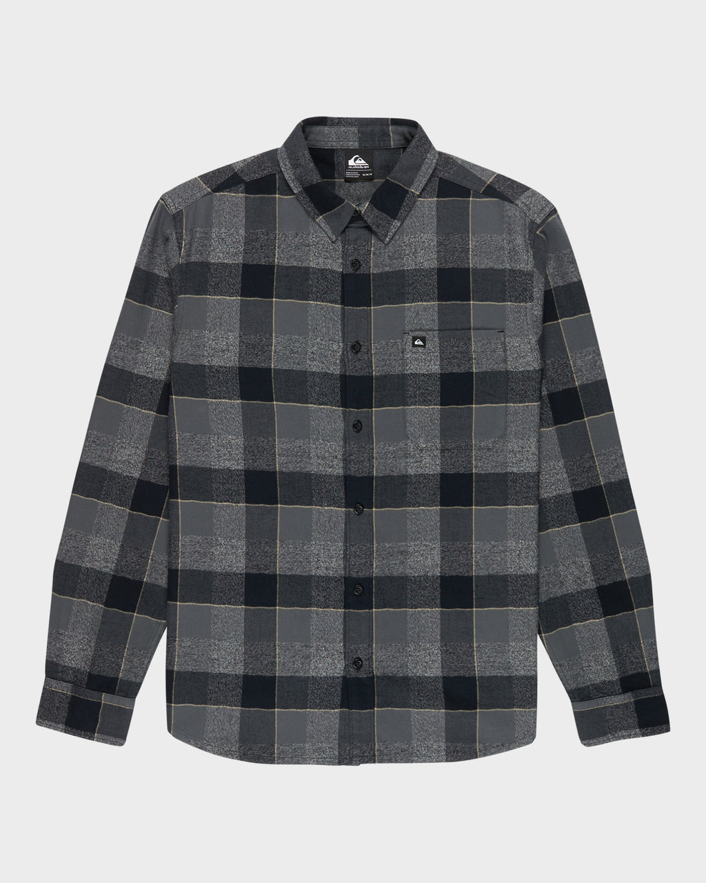 Mens Motherfly Plaid Long Sleeve Shirt