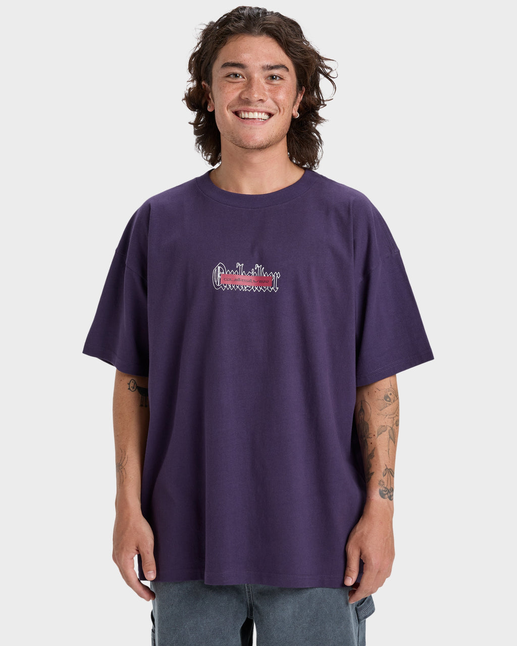 Mens Mercury Double Up T-Shirt