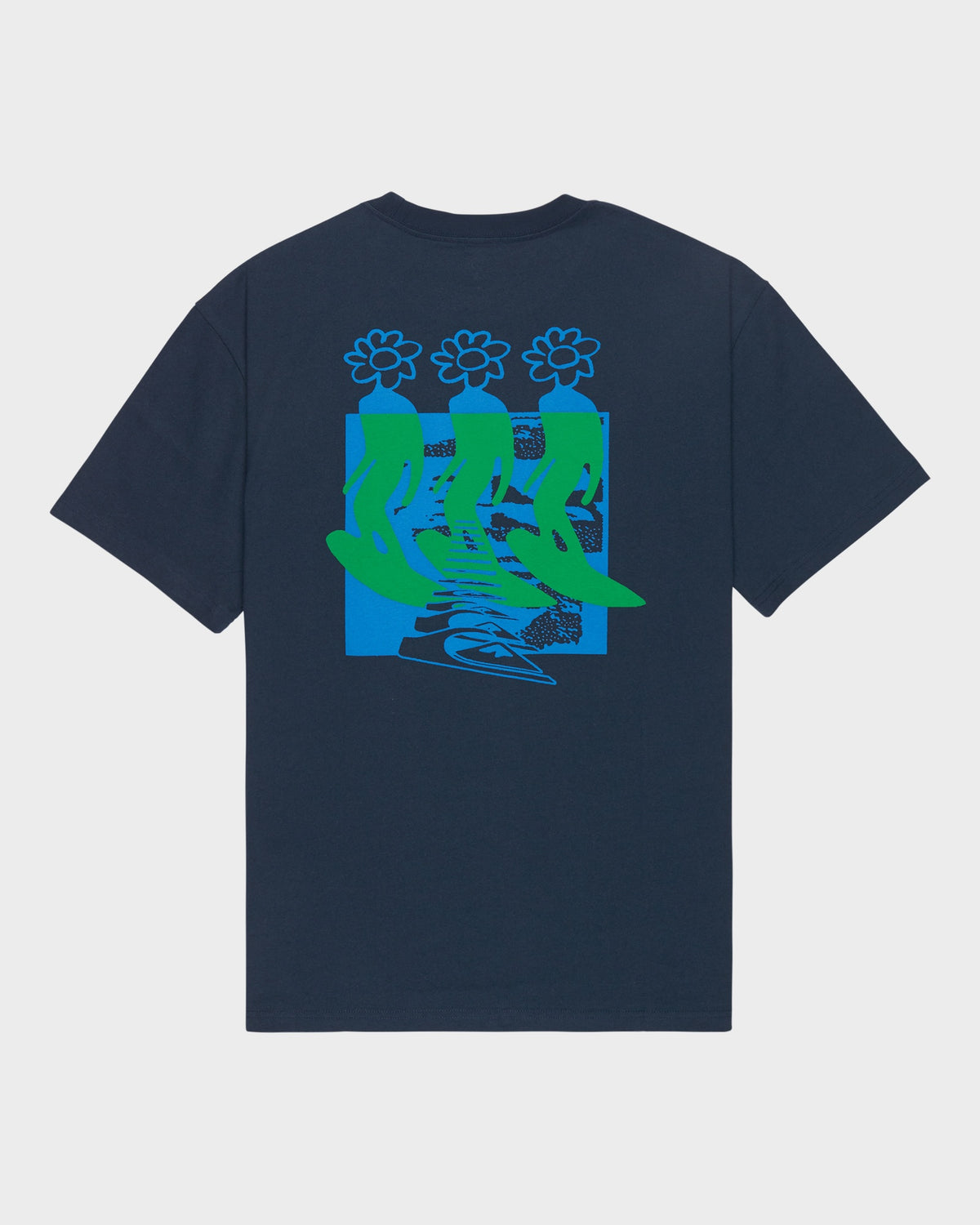 Mens Sunflowers Surfing T-Shirt