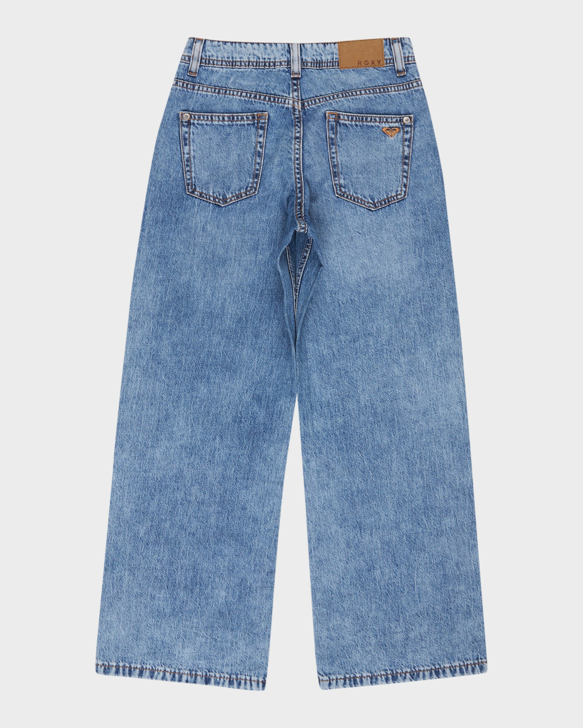 Girls 8-16 Milla Wide Mid Leg Rg Denim Jeans