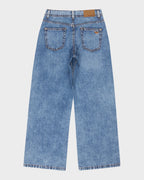 Girls 8-16 Milla Wide Mid Leg Rg Denim Jeans