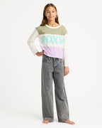 Girls 4-16 Dawn Patrol Mid Lava Denim Jeans