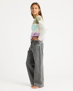 Girls 4-16 Dawn Patrol Mid Lava Denim Jeans