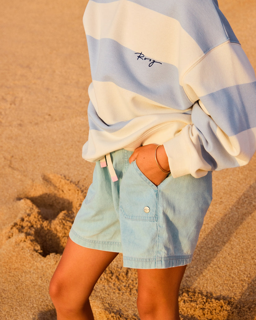 Girls 4-16 Call On Me Denim Shorts