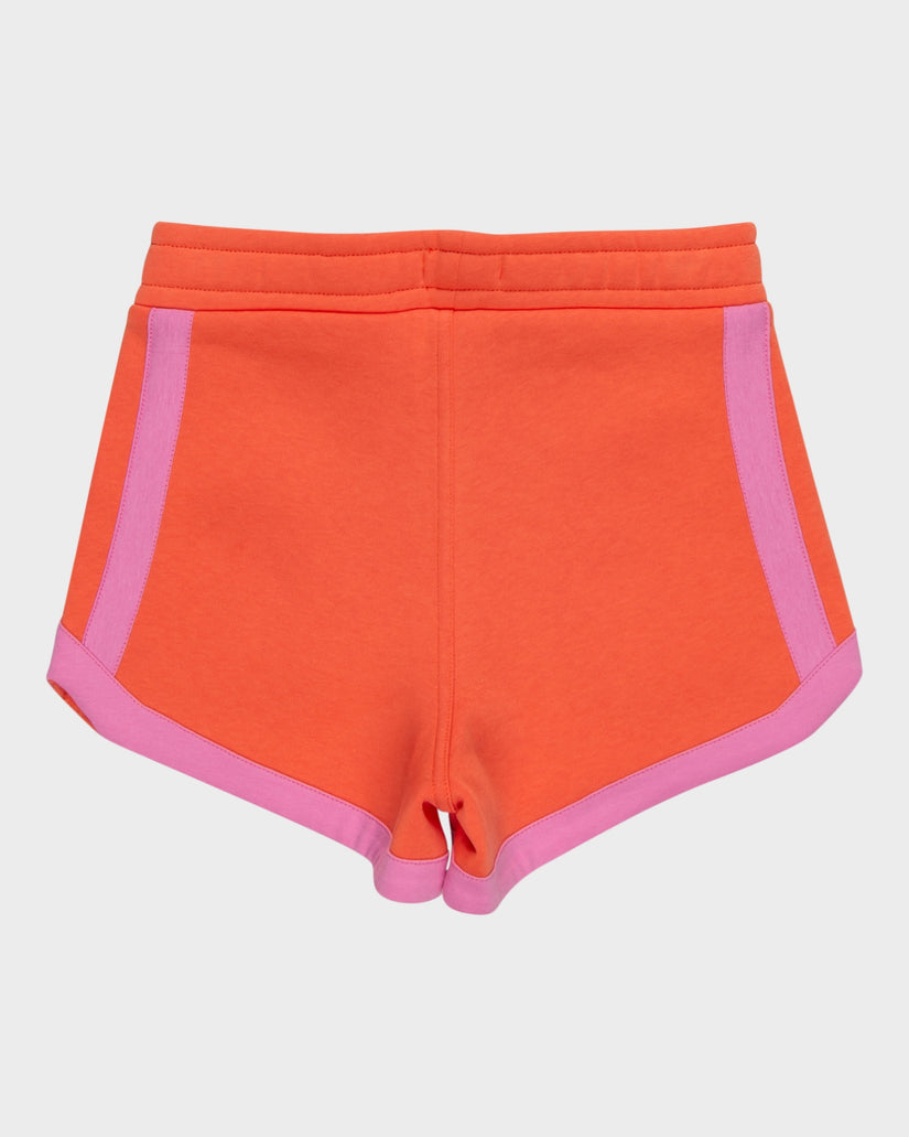 Girls 4-16 Active Teenager Fleece Short Pants