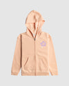 Girls 4-16 Surf Feeling Zip-Up Hoodie