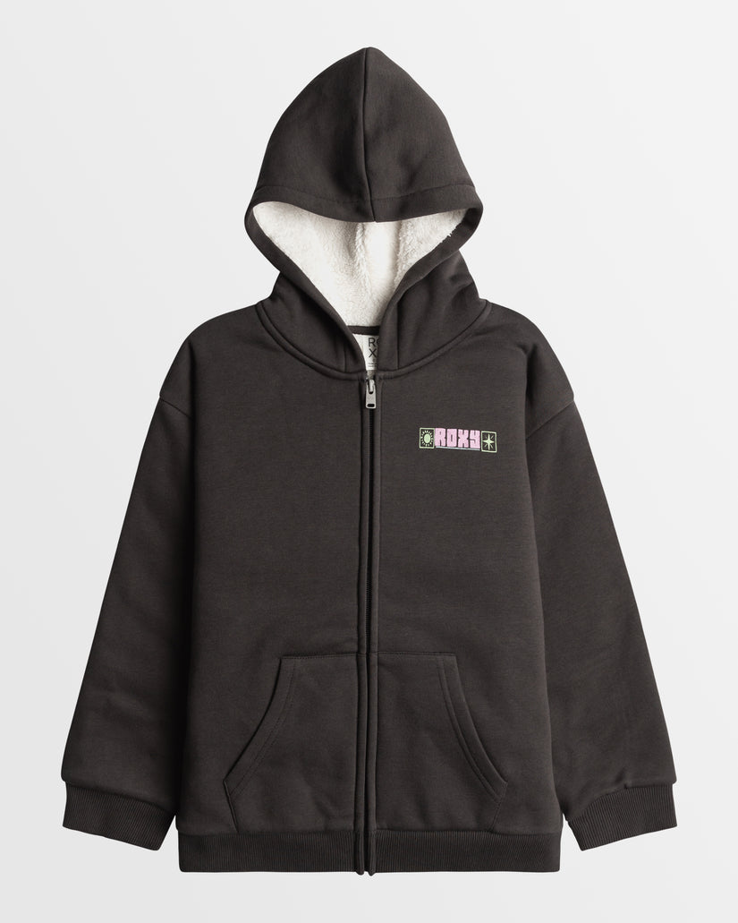 Girls 8-16 Different Pulses Zip Up Hoodie