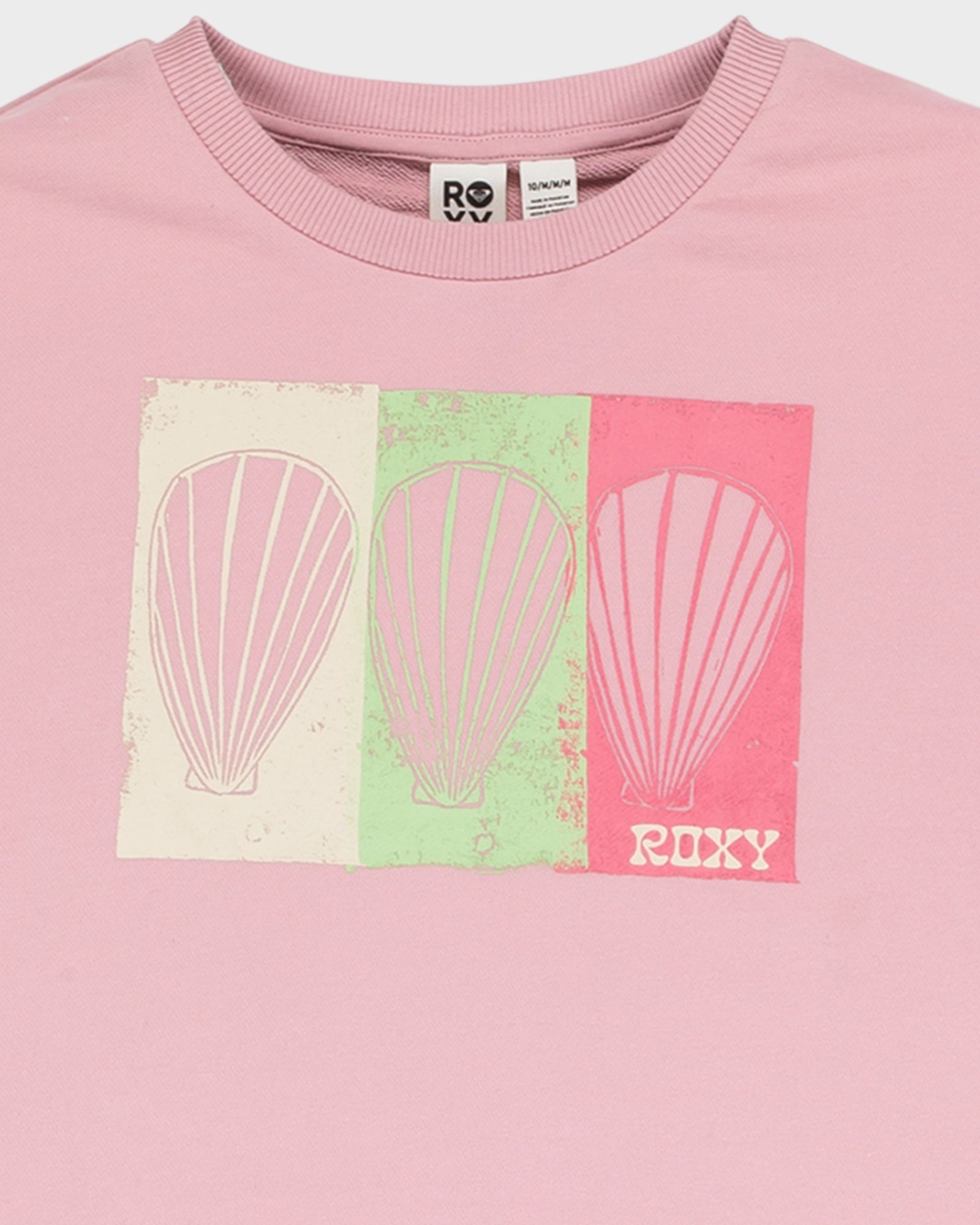 Girls 4-16 Morning Hike Terry Crew Neck