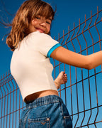 Girls 8-16 Hey Yeah Crop Top
