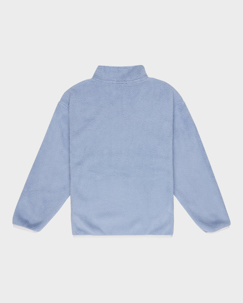 Girls 8-16 Lucky Girl Half Zip Fleece Jumper