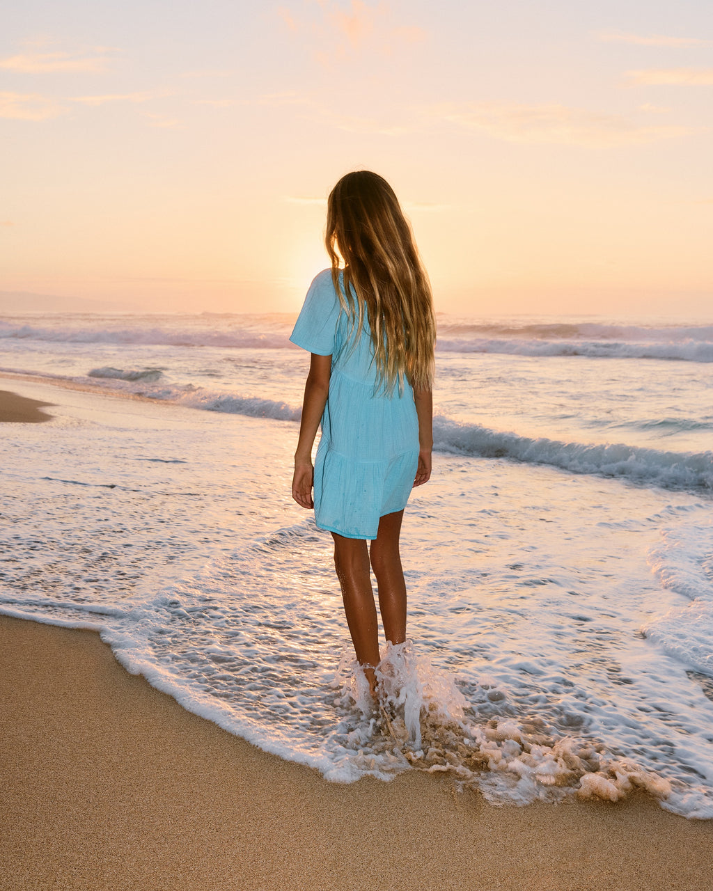 Girls 8-16 Pacific Pools Mini Dress