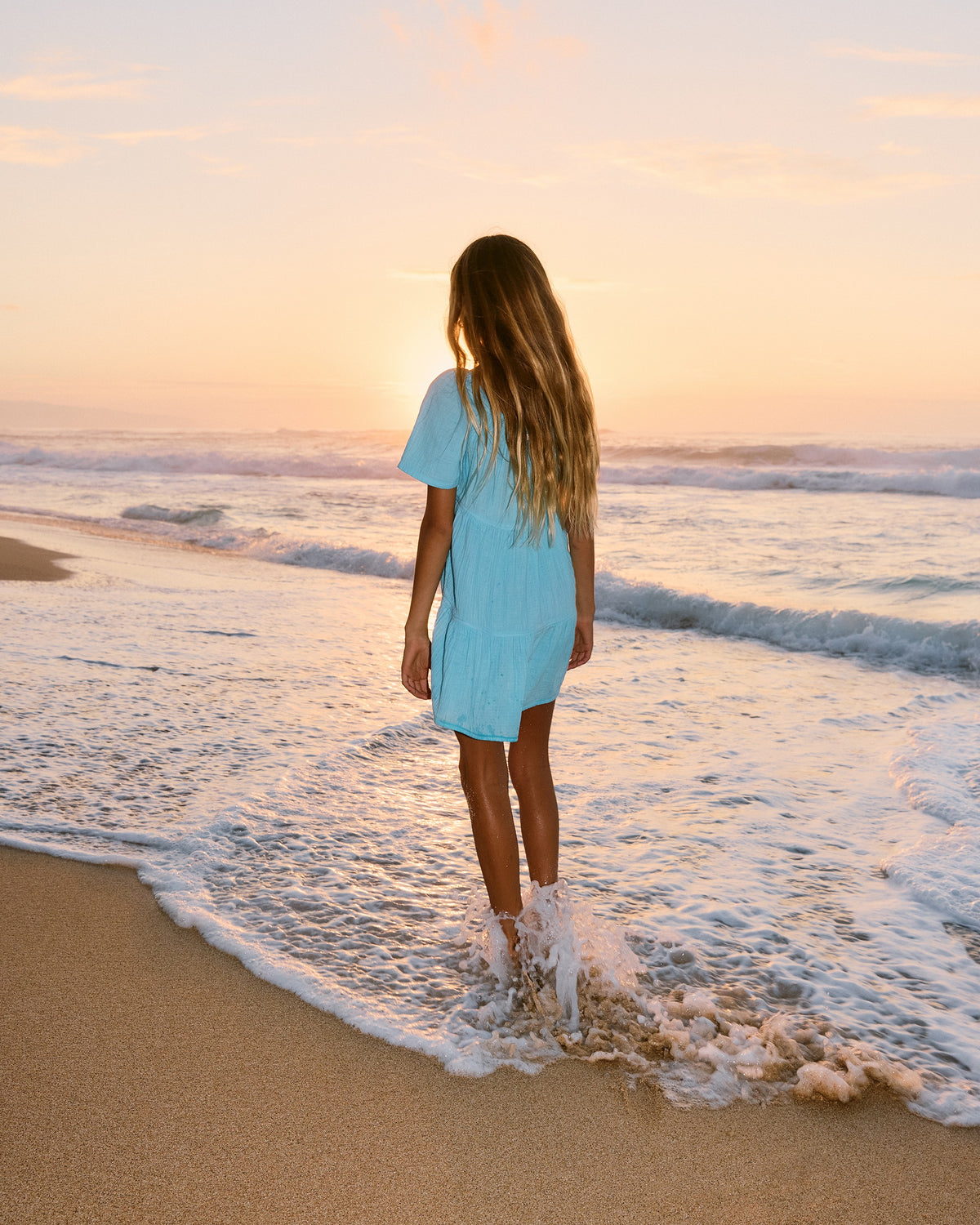 Girls 8-16 Pacific Pools Mini Dress