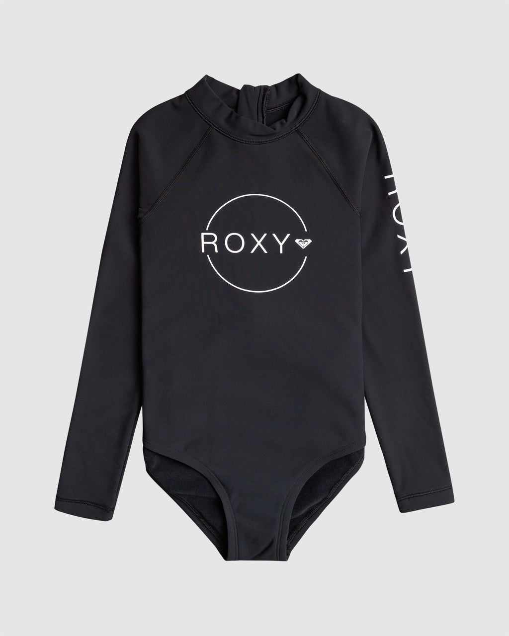 Girls 6-16 Heater Long Sleeve One-Piece Rash Vest