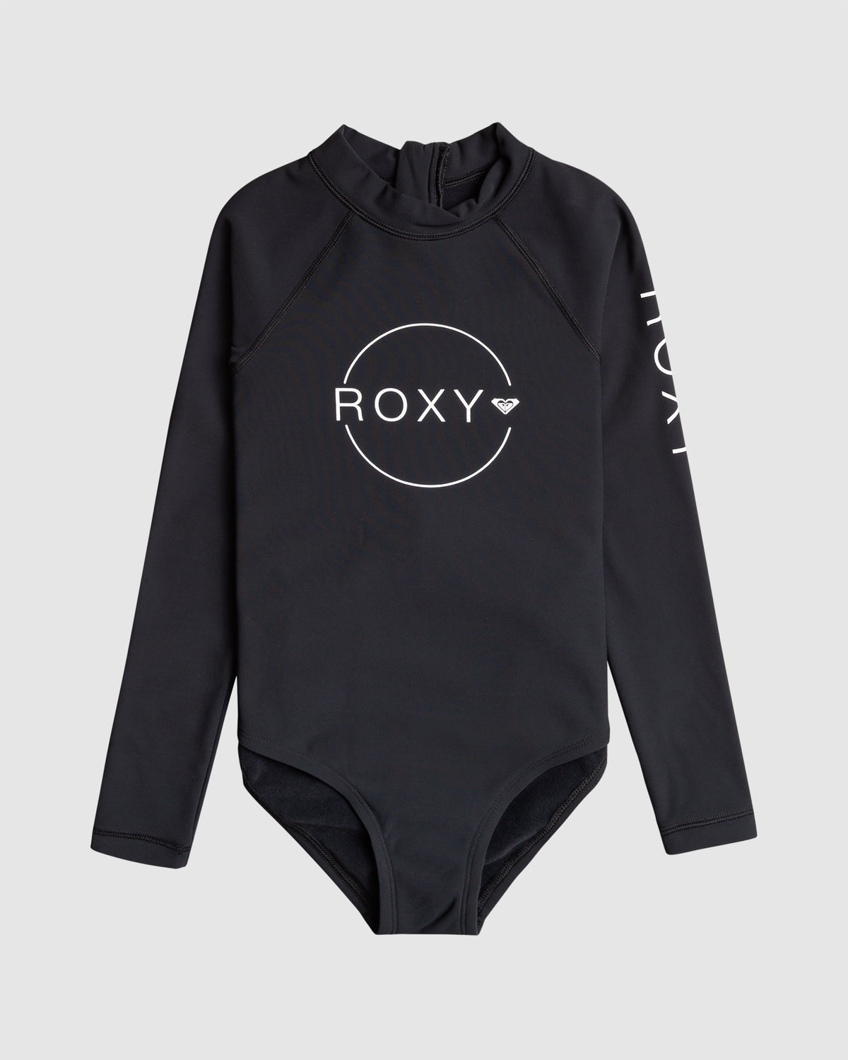 Girls 6-16 Heater Long Sleeve One-Piece Rash Vest