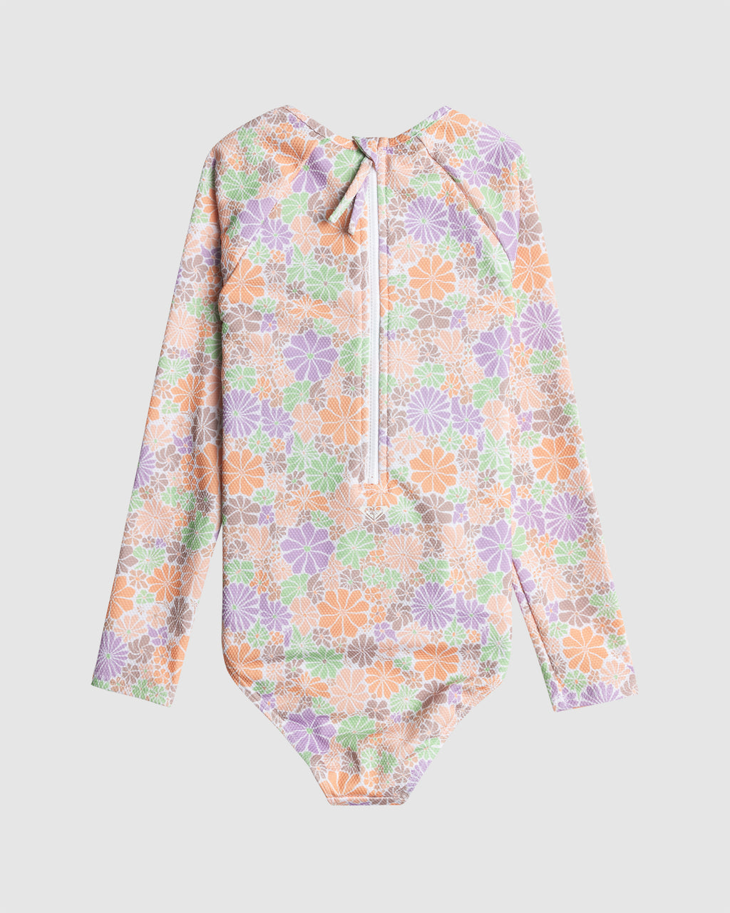 Girls 6-16 All About Sol Long Sleeve One-Piece Rash Vest