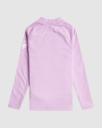 Girls 8-16 Heater Long Sleeve Upf 50 Surf T-Shirt